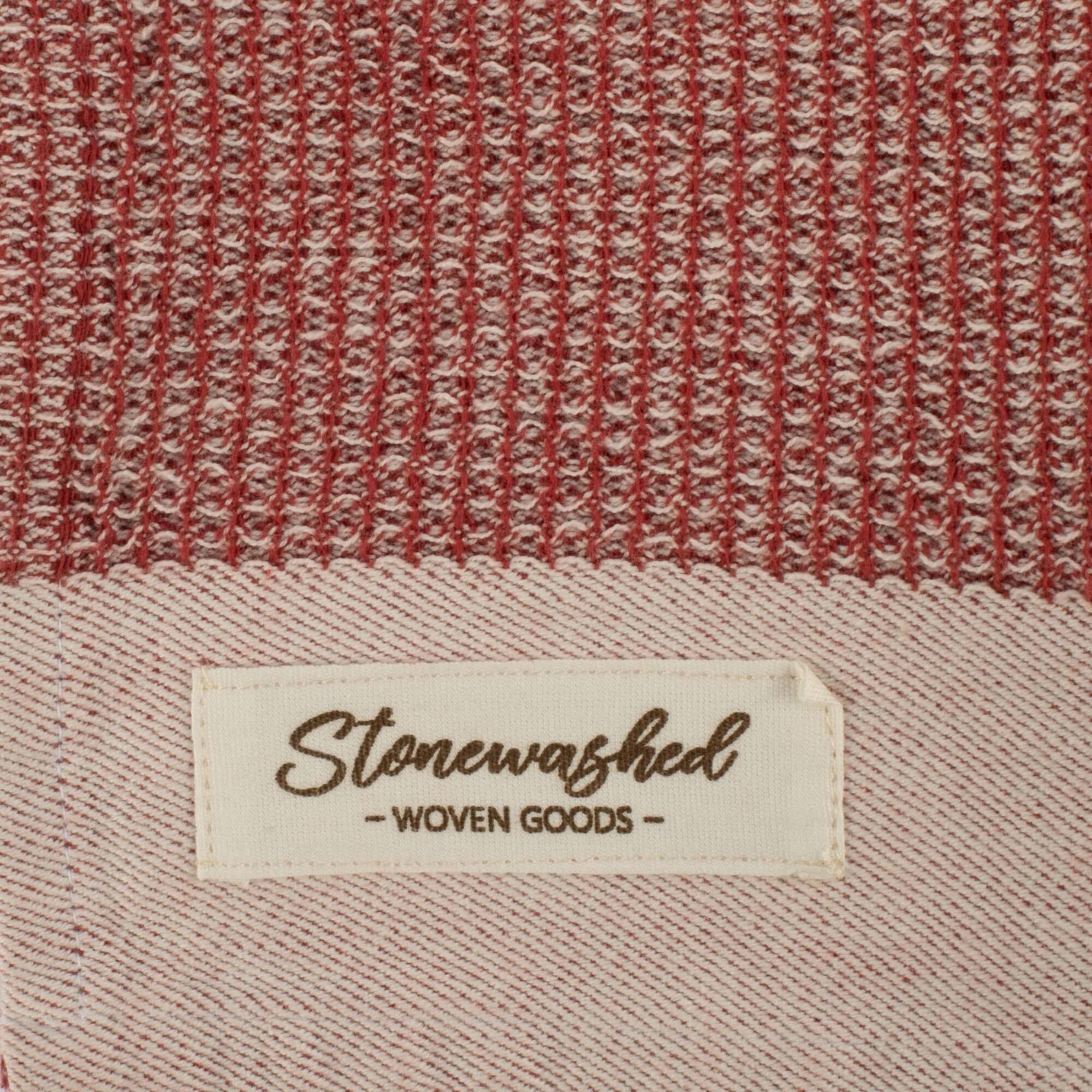 DII® Marsala Washed Waffle Woven Dishtowel, 2ct.